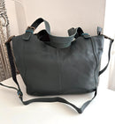 White stuff leather bag