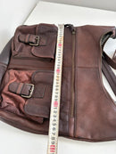 Fatface leather bag