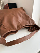 White stuff leather bag