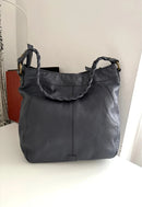 White stuff leather bag