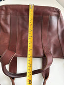 Fatface leather bag