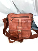 Fatface leather bag