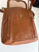 Fatface leather bag