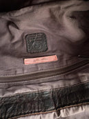 White stuff leather bag