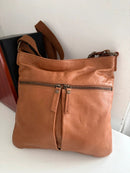 Fatface leather bag