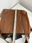 White stuff leather bag