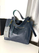 White stuff leather bag
