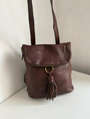 Fatface leather backpack