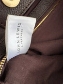 John Lewis leather bag