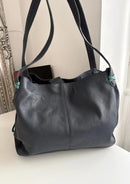 White stuff leather bag