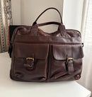 White stuff leather bag