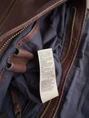 Fatface leather bag