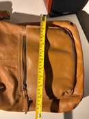 White stuff leather bag