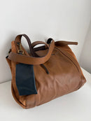 White stuff leather bag