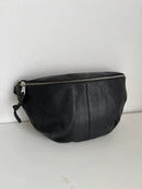 White stuff navy leather bum, crossbody, shoulder bag