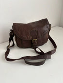 Fatface leather bag