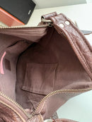 White stuff leather bag
