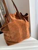 Clarks Brown Leather and Suede Tote Bag Casual Women's Handbag