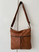 Fatface leather bag