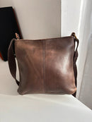Fatface leather bag