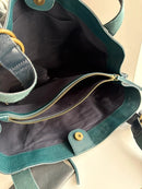 White stuff leather bag