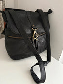 Fatface leather backpack