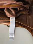 M&S leather bag
