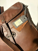 Fatface leather bag