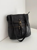 Fatface leather bag