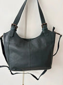 White stuff leather bag