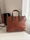 White stuff leather bag