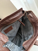 Fatface leather bag