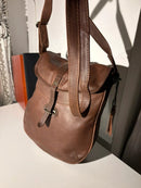 Fatface leather bag