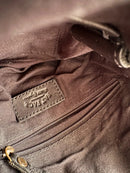Fatface leather bag
