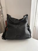 White stuff leather bag