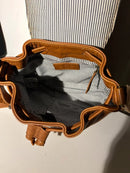 Fatface leather bag