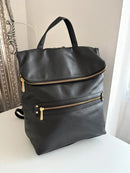 M&S leather backpack