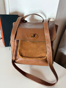 White stuff leather bag
