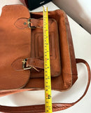 Fatface leather bag