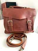 Fatface leather bag