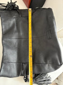 White stuff leather bag