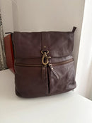 Fatface leather bag