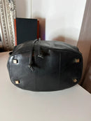Autograph Black Leather Shoulder Bag Casual Style, Very Good Condition, 35cm Length, 30cm Height