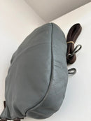 White stuff leather bag