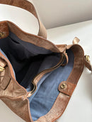 White stuff leather bag