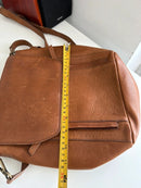 Fatface leather bag