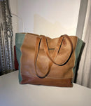 Fatface leather bag