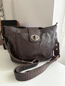 White stuff leather bag