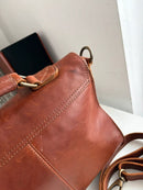 Fatface leather bag