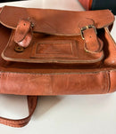 Fatface leather bag